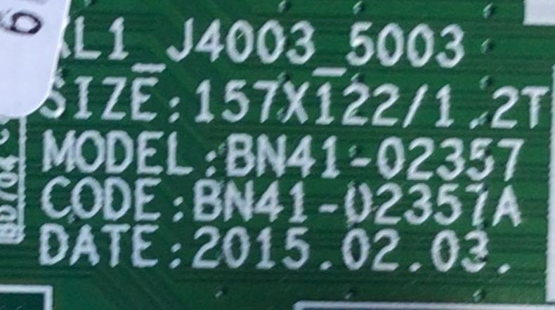 KIT DE TARJETAS PARA TV SAMSUNG / MAIN BN94-08470A / BN41-02357A / BN97-09523A / BN9408470A / T-CON BN9502146A / BN41-02111A / BN95-02146A / PANEL JJ032BGL-R2 / DISPLAY LSF320HN05-K01 / MODELO UN32J5003AFXZA LS02 - Imagen 4